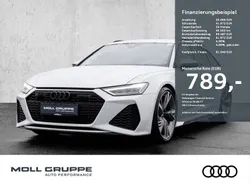 Gletscherweiss metallic Gebraucht 2020 Audi RS6 Ambiente Kombi | 81.940 €