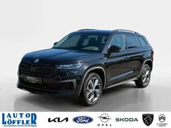 Schwarz Gebraucht 2024 Skoda Kodiaq SportLine SUV | 42.440 € (Superpreis)