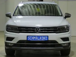 Pure white Gebraucht 2021 VW Tiguan Allspace Highline SUV | 33.500 € (Superpreis)