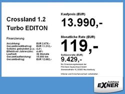 Schwarz Gebraucht 2022 Opel Crossland X SUV | 13.990 €