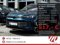 Nightshade blue metallic Gebraucht 2024 VW Tiguan Elegance SUV | 40.970 € (Teuer)