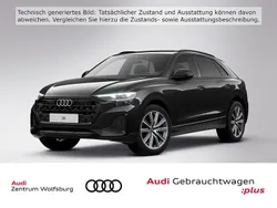 Mythosschwarz metallic Gebraucht 2025 Audi Q8 SUV | 67.980 € (Guter Preis)