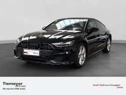 Mythosschwarz metallic Gebraucht 2024 Audi A7 S-Line Kleinwagen | 59.940 € (Guter Preis)
