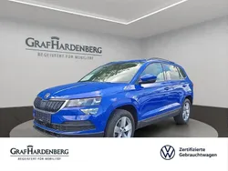 Blau Gebraucht 2022 Skoda Karoq Ambition SUV | 23.888 € (Superpreis)