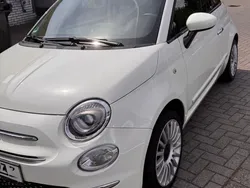 Weiß Gebraucht 2018 Fiat 500C Lounge Cabrio | 9.600 € (Guter Preis)