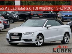 Weiß Gebraucht 2015 Audi A3 Cabriolet Attraction Cabrio | 12.390 € (Fairer Preis)