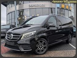 Obsidianschwarz metallic Gebraucht 2018 Mercedes V250 AMG line Van / Kleinbus | 33.190 € (Guter Preis)