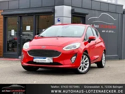 Rot Gebraucht 2019 Ford Fiesta Titanium Kleinwagen | 11.990 € (Fairer Preis)