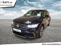 Schwarz Gebraucht 2021 VW Tiguan R-line SUV | 37.400 € (Teuer)