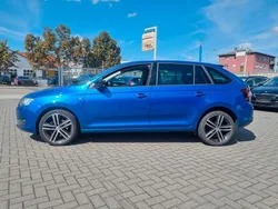 Blau Gebraucht 2015 Skoda Rapid Style Limousine | 9.900 € (Etwas zu teuer)