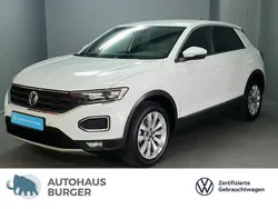 Pure white (weiß), Gebraucht 2021 VW T-Roc Sportline SUV | 21.980 € (Guter Preis)