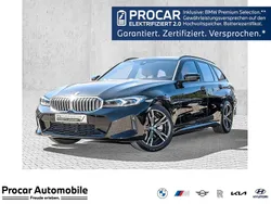 Schwarz Gebraucht 2024 BMW 330e M Sport Kombi | 40.440 € (Superpreis)