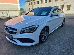 Calcitweiss/zirrusweiss Gebraucht 2017 Mercedes CLA180 Shooting Brake AMG line Kombi | 17.900 € (Guter Preis)