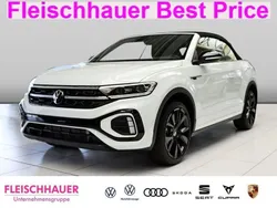 Weiß Gebraucht 2024 VW T-Roc Cabriolet R-line Cabrio | 37.695 € (Etwas zu teuer)