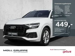 Gletscherweiss metallic Gebraucht 2022 Audi Q8 Ambiente SUV | 61.980 € (Guter Preis)