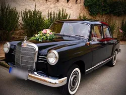 Schwarz Gebraucht 1961 Mercedes C180 Limousine | 25.600 €