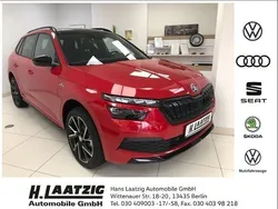 Velvet rot metallic Gebraucht 2023 Skoda Kamiq Monte Carlo SUV | 31.900 € (Teuer)