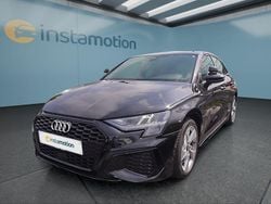 Schwarz Gebraucht 2023 Audi A3 Sportback S-Line Kleinwagen | 22.499 € (Fairer Preis)