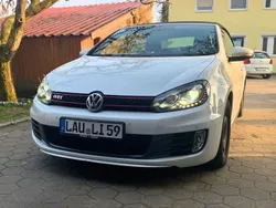 Weiß Gebraucht 2013 VW Golf Cabriolet GTI Cabrio | 20.000 €