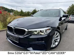 Schwarz Gebraucht 2018 BMW 520 M Sport Kombi | 22.497 € (Fairer Preis)