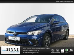 Reef blue (blau) Gebraucht 2023 VW Polo R-line Limousine | 18.980 € (Superpreis)