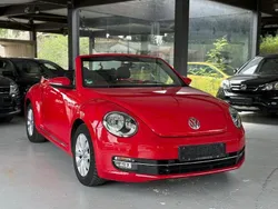 Rot Gebraucht 2014 VW Beetle Design Cabrio | 11.299 € (Guter Preis)