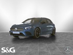 Denimblau metallic Gebraucht 2020 Mercedes A250 AMG Limousine | 26.990 € (Fairer Preis)
