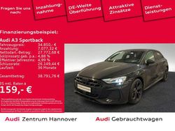 0e mythosschwarz metallic (metallic) Gebraucht 2024 Audi A3 S-Line Limousine | 34.850 € (Fairer Preis)