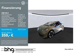 Dark olivine green metallic Gebraucht 2023 VW ID.3 Pro Kleinwagen | 31.830 € (Etwas zu teuer)