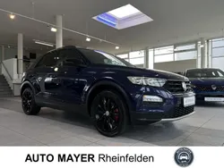 Atlantik blue (blau) Gebraucht 2020 VW T-Roc Sportline SUV | 27.980 € (Etwas zu teuer)