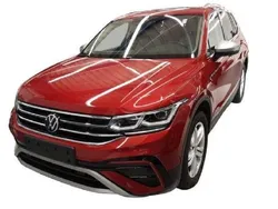 Rot Gebraucht 2024 VW Tiguan Allspace Elegance SUV | 51.730 € (Teuer)