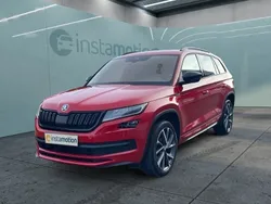 Rot Gebraucht 2020 Skoda Kodiaq SportLine SUV | 32.953 € (Teuer)