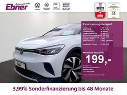 Gletscherweiß schwarz (metallic) Gebraucht 2021 VW ID.4 Edition SUV | 27.820 € (Guter Preis)