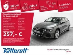 Grau Gebraucht 2023 Audi A3 Sportback S-Line Limousine | 33.990 € (Fairer Preis)