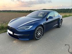 Blau Gebraucht 2022 Tesla Model S Plaid Kleinwagen | 68.900 € (Superpreis)
