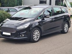Schwarz Gebraucht 2016 Ford S-MAX Titanium Van / Kleinbus | 10.980 € (Fairer Preis)