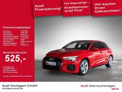 Tangorot metallic Gebraucht 2022 Audi A3 Sportback S-Line Limousine | 27.940 € (Guter Preis)