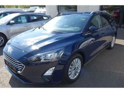 Blazerblau Gebraucht 2021 Ford Focus Titanium Kombi | 13.860 € (Fairer Preis)