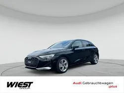 Brillantschwarz Gebraucht 2024 Audi A3 Sportback Advanced Plus Limousine | 34.550 € (Guter Preis)
