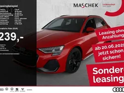 Progressivrot metallic Gebraucht 2024 Audi A3 Sportback S-Line Limousine | 34.720 € (Fairer Preis)