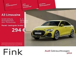 Pythongelb metallic Gebraucht 2024 Audi A3 S-Line Limousine | 33.950 € (Teuer)