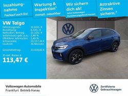 Reef blue metallic/schwarz Gebraucht 2025 VW Taigo R-line SUV | 31.650 € (Teuer)