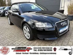 Brillantschwarz Gebraucht 2010 Audi A3 Cabriolet Attraction Cabrio | 6.999 € (Fairer Preis)