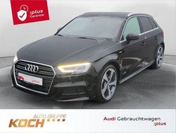 Schwarz Gebraucht 2017 Audi A3 Sportback S-Line Limousine | 18.590 € (Teuer)