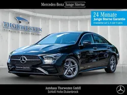 Schwarz Gebraucht 2024 Mercedes CLA200 Advanced Plus Coupé | 35.785 € (Fairer Preis)