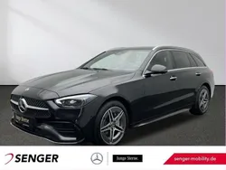 Schwarz Gebraucht 2024 Mercedes C300e AMG Limousine | 51.690 € (Superpreis)