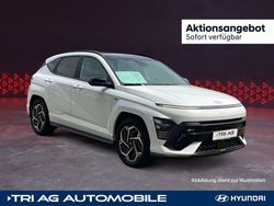 Serenity white / mic Gebraucht 2023 Hyundai Kona N Line SUV | 32.920 € (Etwas zu teuer)