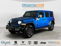Metallic) (blau Gebraucht 2022 Jeep Wrangler Sahara SUV | 57.889 € (Fairer Preis)