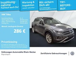 Indiumgrau metallic Gebraucht 2024 VW T-Roc Style SUV | 28.491 € (Guter Preis)