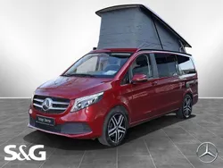 Hyazinthrot metallic Gebraucht 2020 Mercedes V300 Marco Polo Van / Kleinbus | 58.440 € (Guter Preis)